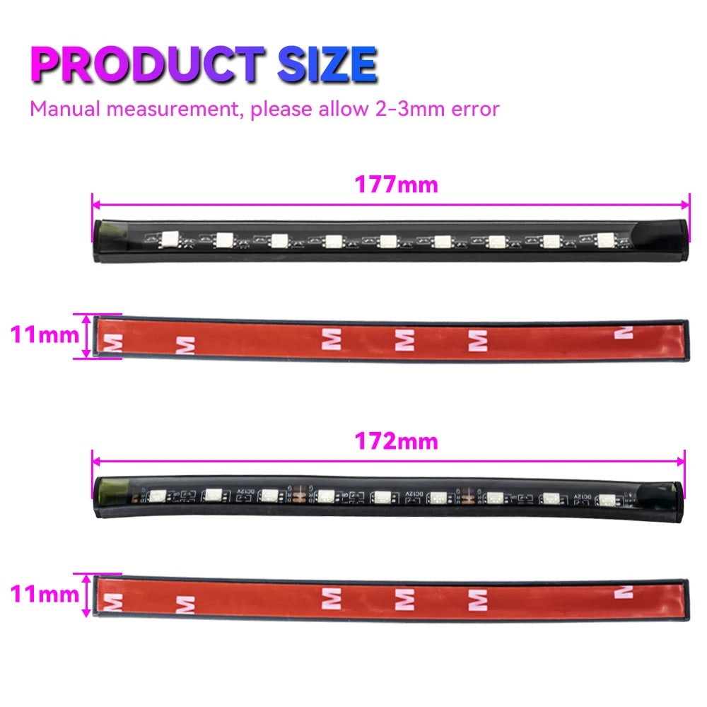 BlackDrive 4PCS RGB LED Strip Kit™