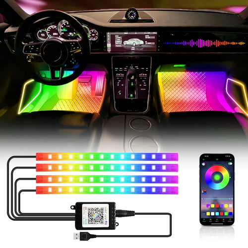 BlackDrive 4PCS RGB LED Strip Kit™