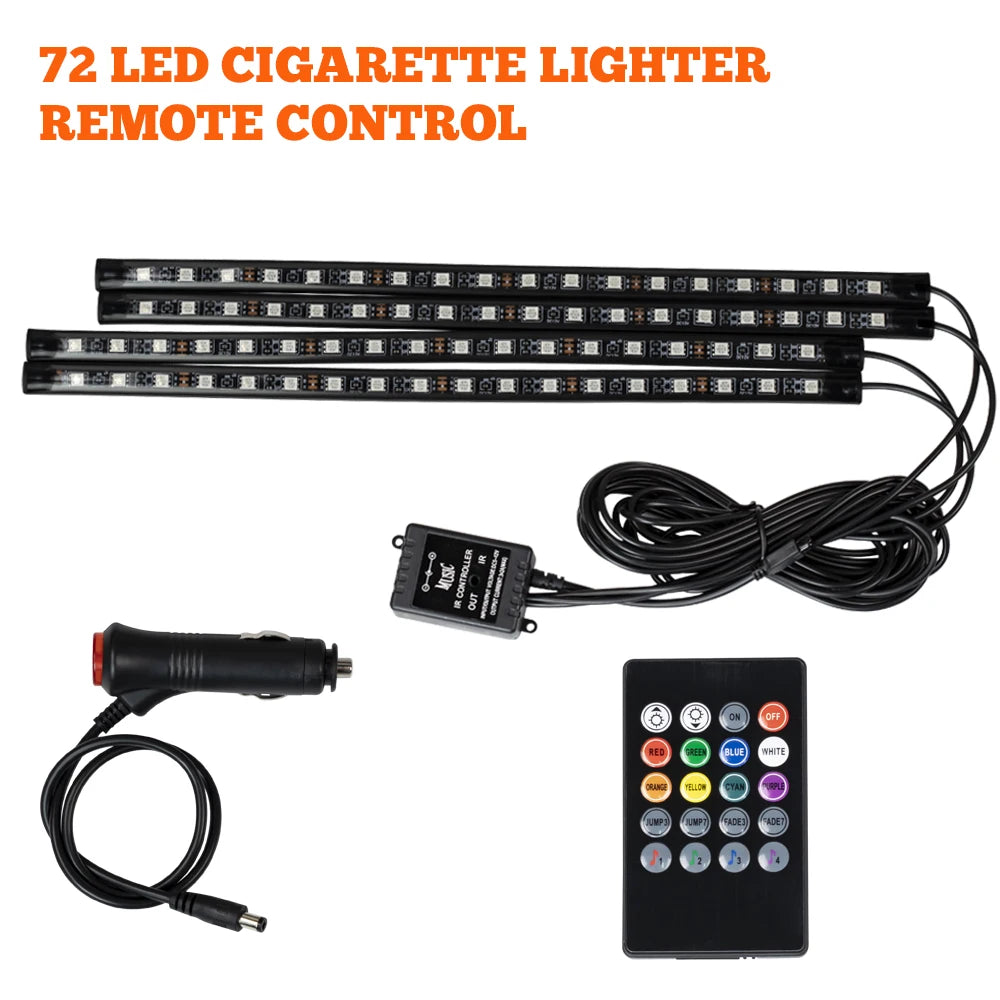 BlackDrive 4PCS RGB LED Strip Kit™
