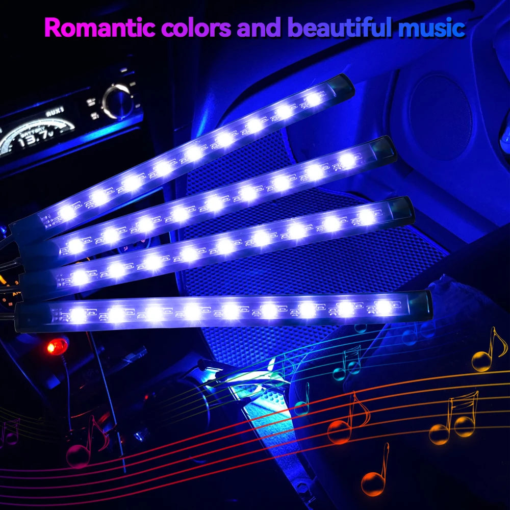 BlackDrive 4PCS RGB LED Strip Kit™